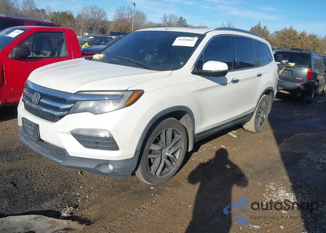 2016 Honda Pilot Touring from USA, damaged, VIN 5FNYF6H93GB124525